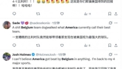 外网网友：糟糕的比利时队竟能击败美国最强大的球队！